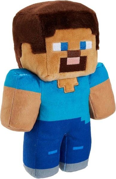 Мягкая игрушка Mojang Minecraft Steve 20см Майнкрафт Стив HBN39 фото