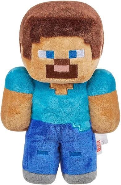 Мягкая игрушка Mojang Minecraft Steve 20см Майнкрафт Стив HBN39 фото