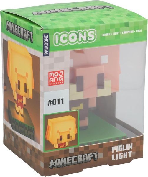 Настільний світильник Minecraft Mojang Paladone Piglin Light майнкрафт 044976 фото