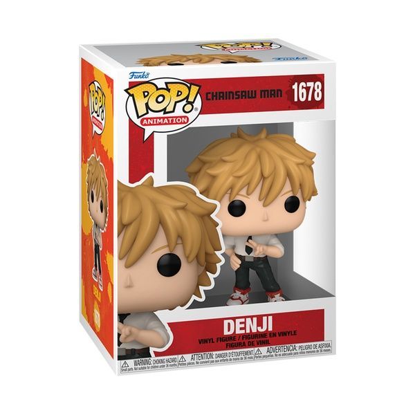 Funko Pop Фігурка Фанко Поп Animation Chainsaw Man Denji Денджі 1678 80320 фото
