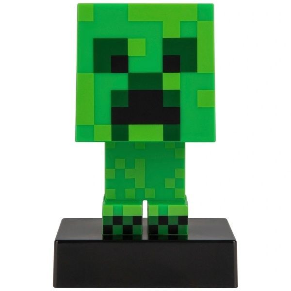 Настільний світильник Minecraft Icons Paladone Creeper Light майнкрафт Кріпер 002 фото