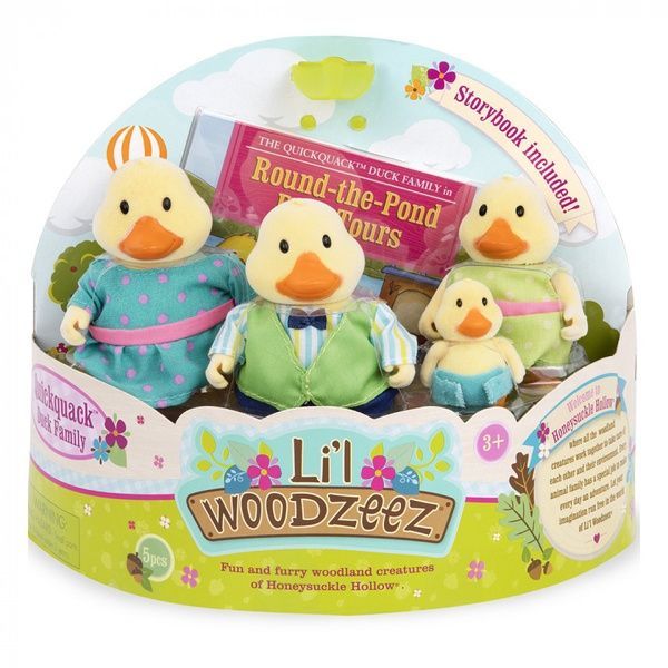 Ігровий набір фігурок Li'l Woodzeez Сім'я Качок 6259 6259 фото