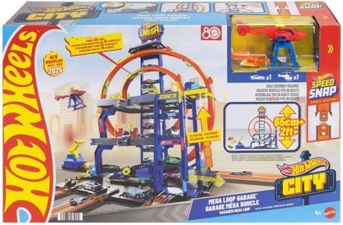 Игровой набор Hot Wheels Mega Loop Garage Хот Уилс Гараж с мега петлей JLC05 JLC05 фото