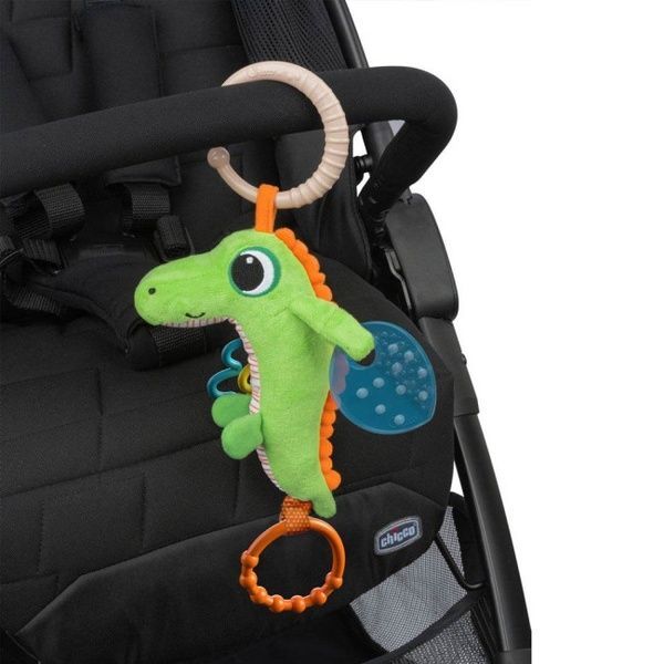 Chicco Іграшка-брязкальце на коляску "Крокодил" 11561.00 фото