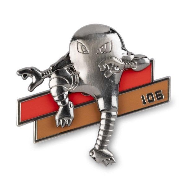 Pokemon набор значков Hitmonlee & Hitmonchan Pin Set Покемон 2 шт 710-04073 710-04073 фото