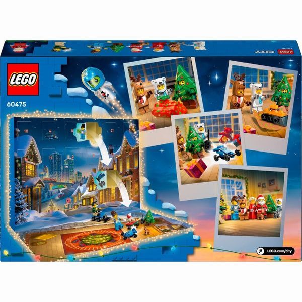 LEGO CITY Новогодний Адвент календарь календарь 2025 Advent 60475 60475 фото
