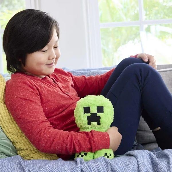 Мягкая игрушка Mojang Minecraft Creeper 20см Майнкрафт Крипер HBN39 фото