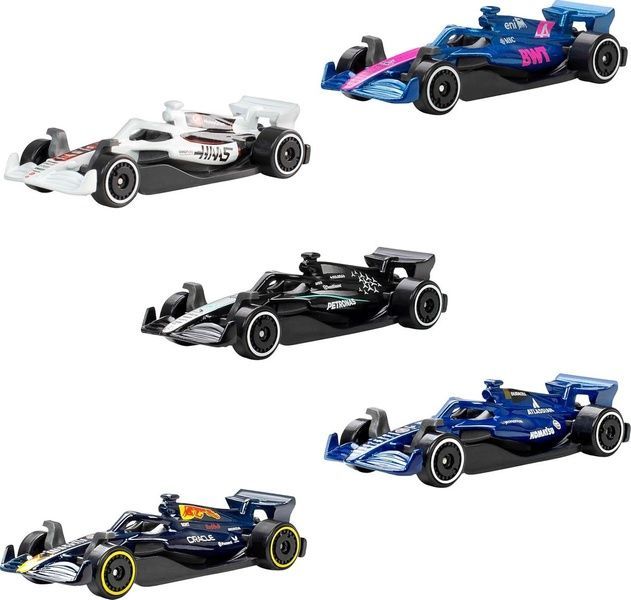 Набор коллекционных машинок Hot Wheels Formula 1 2025 JLN11 фото