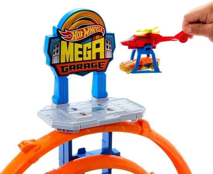Ігровий набір Hot Wheels Mega Loop Garage Хот Вілс Гараж з мега петлею JLC05 JLC05 фото