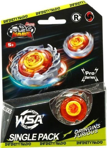 Дзига Infinity Nado VII Pro Series Single Pack Origins Лютый вихрь EU664621-2 фото