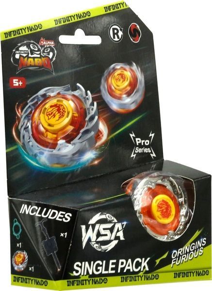 Дзига Infinity Nado VII Pro Series Single Pack Origins Лютый вихрь EU664621-2 фото