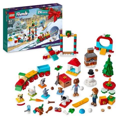 Адвент календарь LEGO Friends 41758 Новогодний конструктор Лего Френдс 2024 41758 фото