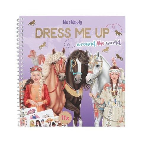 Стикербук Top Model Dress me Up Miss Melody 12431 12431 фото