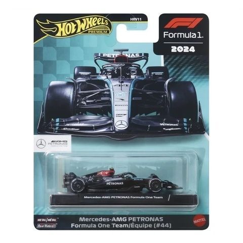 Коллекционная машинка Hot Wheels Premium Mercedes-AMG PETRONAS Formula One Team 1:64 JBM16 фото