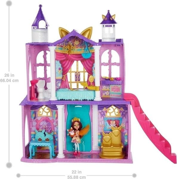 Игровой набор Enchantimals Королевский кукольный замок лисички Фелисити HCG59 фото