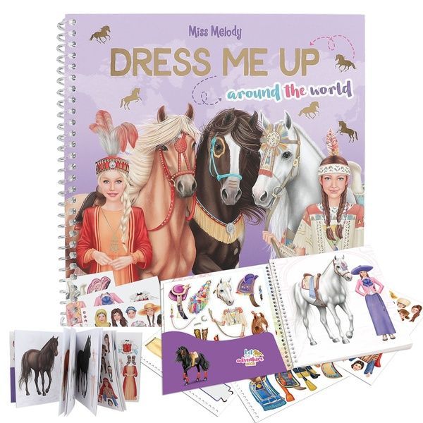 Стикербук Top Model Dress me Up Miss Melody 12431 12431 фото