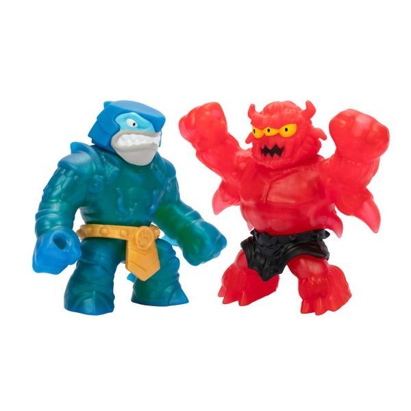 Goo Jit Zu Stretch Strikers Гуджитсу Стретч-тягучка игровые фигурки Траш и Редбек 123650 фото