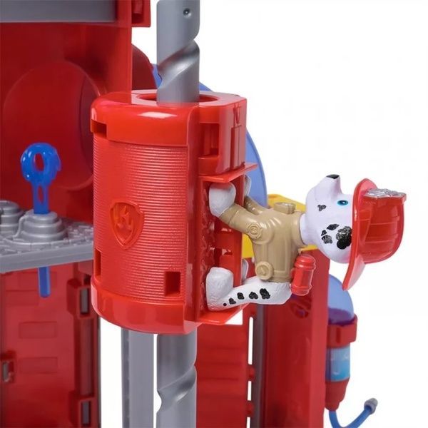 Пожарная станция PAW Patrol Fire Rescue со световыми и звуковыми эффектами и дополнительной машинкой и фигуркой Маршала 6073760 фото