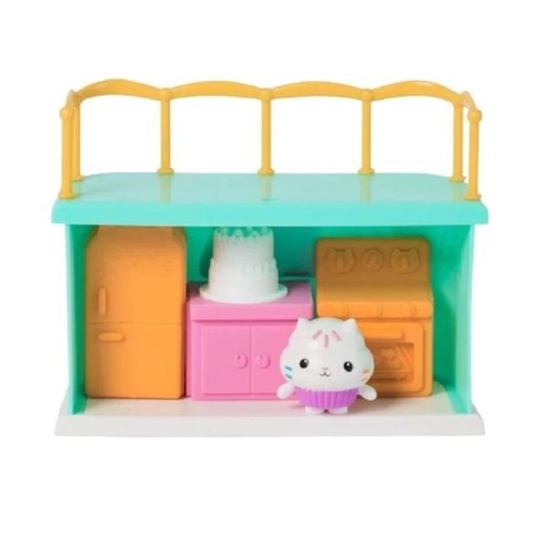 Ігровий набір Gabby's Dollhouse "Кімната лялькового будиночка Габбі з фігуркою Кейкі " 20149015 фото