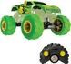 Hot Wheels Monster Trucks Glow In The Dark Gunkster Машинка Хот Уилс Монстер Тракс светится в темноте Ганкстер на радиоуправлении HTP15 фото 3