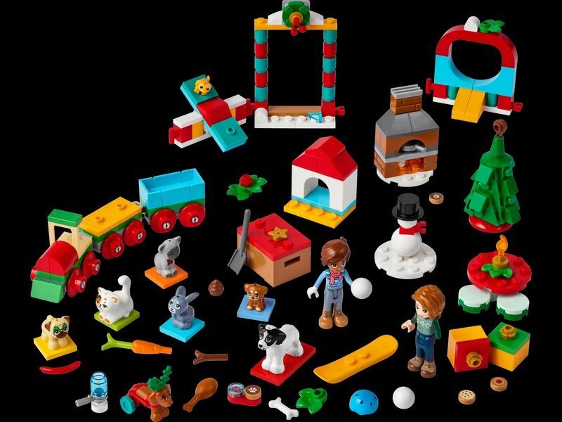 Адвент календарь LEGO Friends 41758 Новогодний конструктор Лего Френдс 2024 41758 фото
