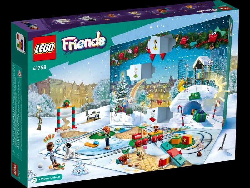 Адвент календарь LEGO Friends 41758 Новогодний конструктор Лего Френдс 2024 41758 фото