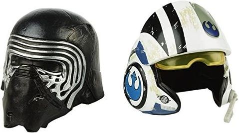 Star Wars Black Series Die Cast Kylo Ren & Poe Dam набор из Шлемы героев из Звездные войны Hasbro B6001 B6001 фото