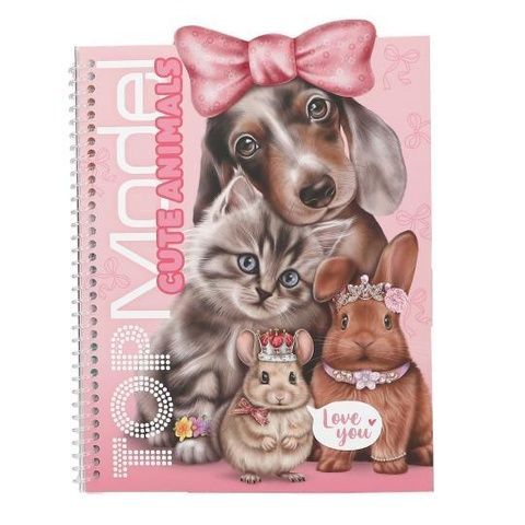 TOP Model стікербук Dress Me Up Cute Animals 13736 13736 фото
