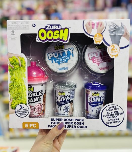 ZURU OOSH Набор для создания слаймов Super Oosh Pack (86124) 86124 фото