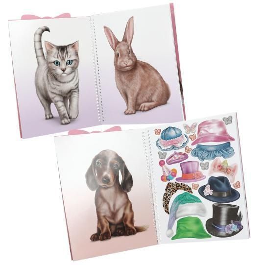 TOP Model стікербук Dress Me Up Cute Animals 13736 13736 фото