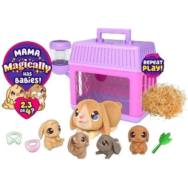 Интерактивная игрушка Moose Little Live Pets Мама-Крольчиха&nbsp;с малышами 26511 фото