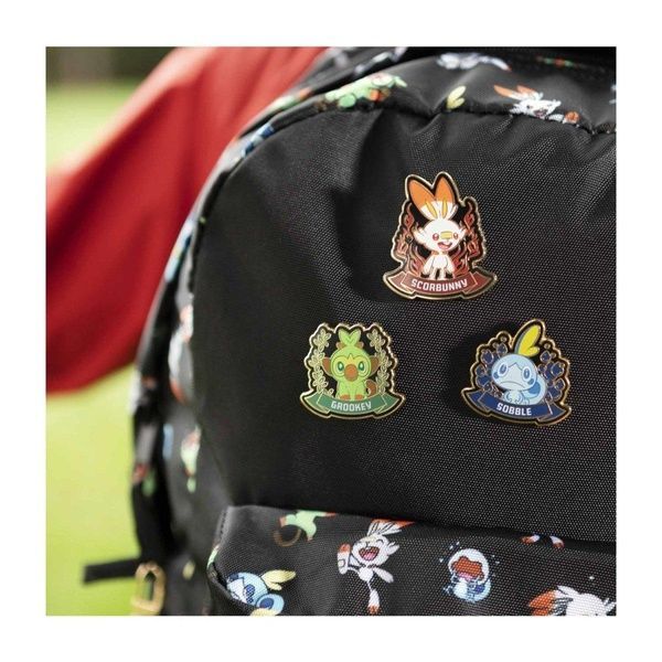 Pokemon набор значков Grookey Scorbunny & Sobble Galar First Partner Покемон 3 шт 710-05082 710-05082 фото