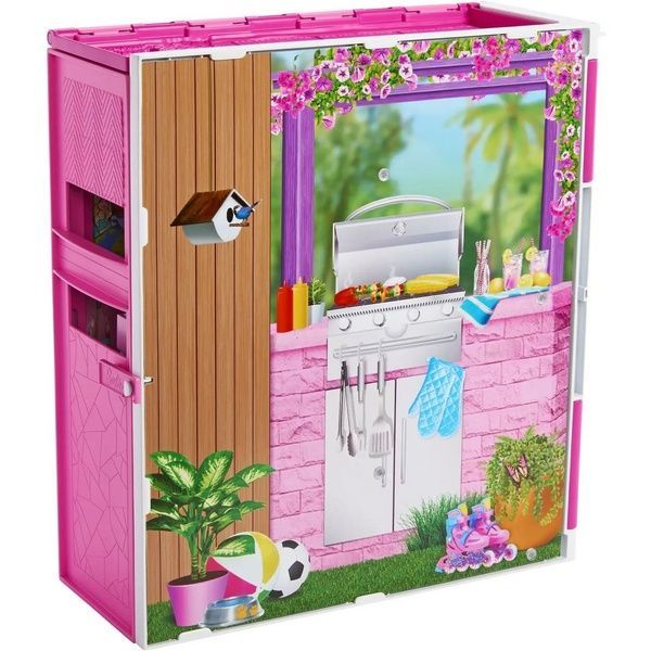 Будиночок Barbie для відпочинку двоповерховий barbie getaway house mattel (HRJ76) HRJ76 фото