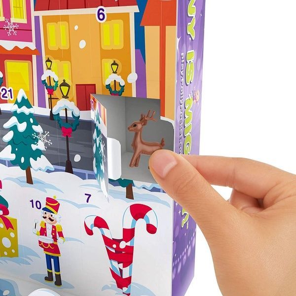 Адвент календар Polly Pocket Поллі покет Advent Calendar з 25 сюрпризами Mattel GKL46 GKL46 фото