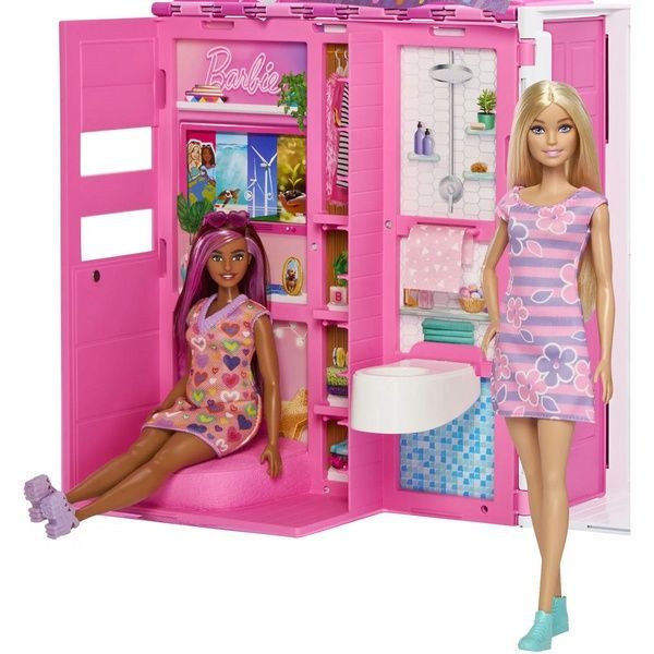 Будиночок Barbie для відпочинку двоповерховий barbie getaway house mattel (HRJ76) HRJ76 фото