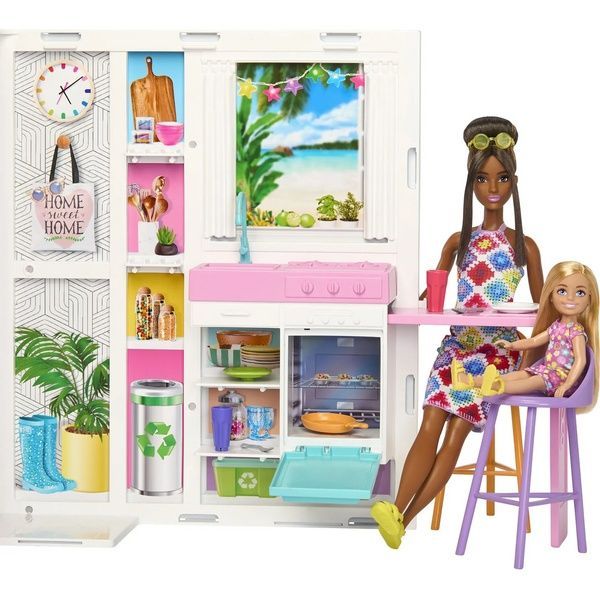 Будиночок Barbie для відпочинку двоповерховий barbie getaway house mattel (HRJ76) HRJ76 фото