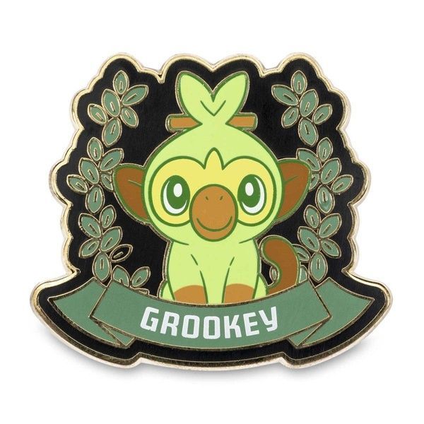 Pokemon набор значков Grookey Scorbunny & Sobble Galar First Partner Покемон 3 шт 710-05082 710-05082 фото