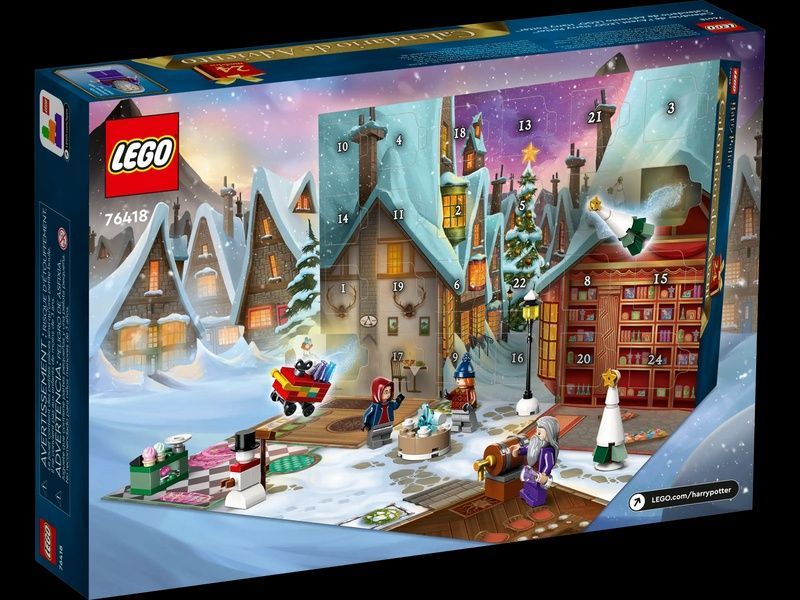 Новорічний Адвент календар LEGO Harry Potter 76418 конструктор Лего Гаррі Поттер 2024 76418 фото