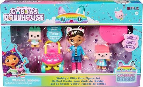 Ігровий набір Gabby's Dollhouse Gabby's Kitty Care Figure Set Габбі Догляд за кошеням 20145981 фото