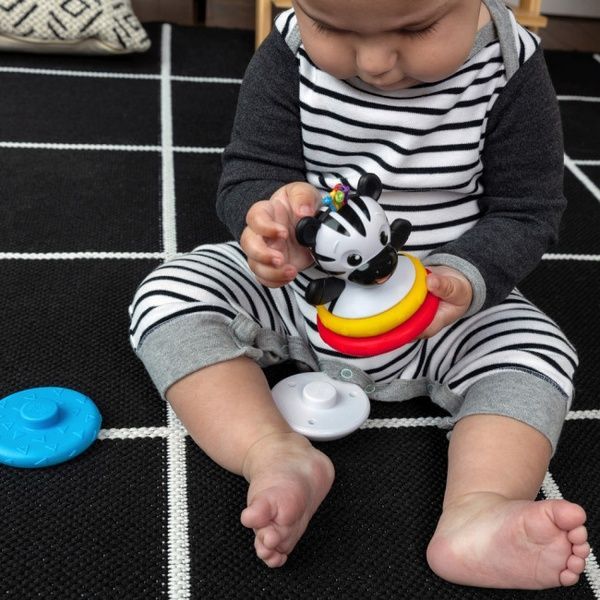 Baby Einstein Розвиваюча іграшка-пірамідка Stack & Wobble Zene 063412 фото