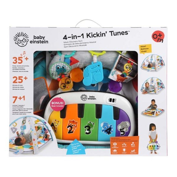 Baby Einstein Развивающий музыкальный коврик 4 в 1 "Kickin' Tunes" 11749 фото