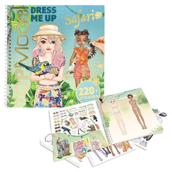 TOP Model стікербук Dress Me Up Safari 13831 13831 фото