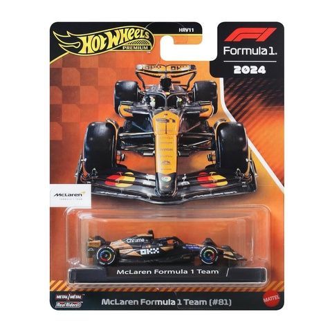 Коллекционная машинка Hot Wheels Premium McLaren Formula 1 Team 1:64 JBM11 фото