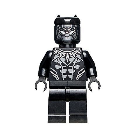 Lego Avengers Super Heroes Marvel Black Panther with Jet: фігурка колекційна конструктор Чорна Пантера на скутері 242316 242316 фото