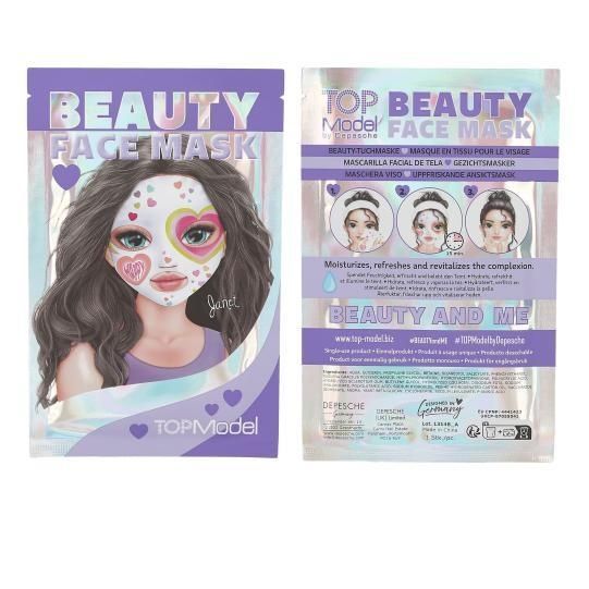 TOP Model Holo Маска для лица Face Mask Animal Beauty and Me 13148 13148 фото