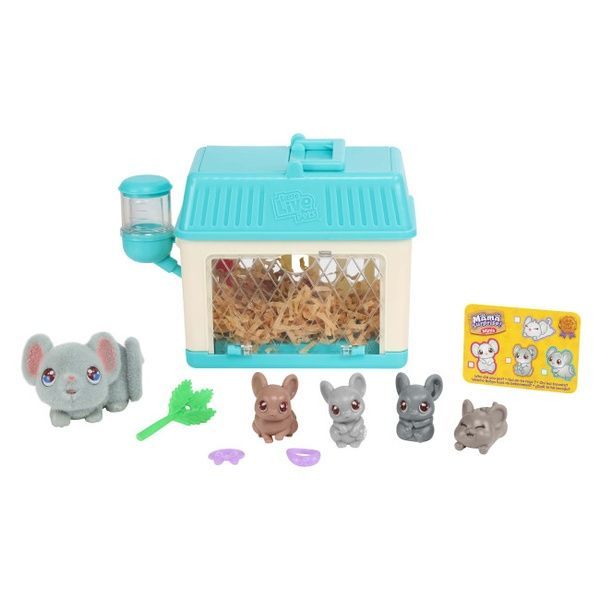 Интерактивная игрушка Moose Little Live Pets Мама-Мышка с малышами 26510 фото