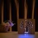 Светильник ночник ArtEco Light из дерева LED "Деревце" с пультом и регулировкой цвета 204806 фото 5