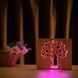 Светильник ночник ArtEco Light из дерева LED "Деревце" с пультом и регулировкой цвета 204806 фото 6