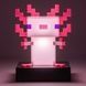 Настольный светильник Minecraft Mojang Paladone Axolotl Light майнкрафт Аксолотль 045709 фото 3
