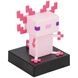 Настольный светильник Minecraft Mojang Paladone Axolotl Light майнкрафт Аксолотль 045709 фото 2